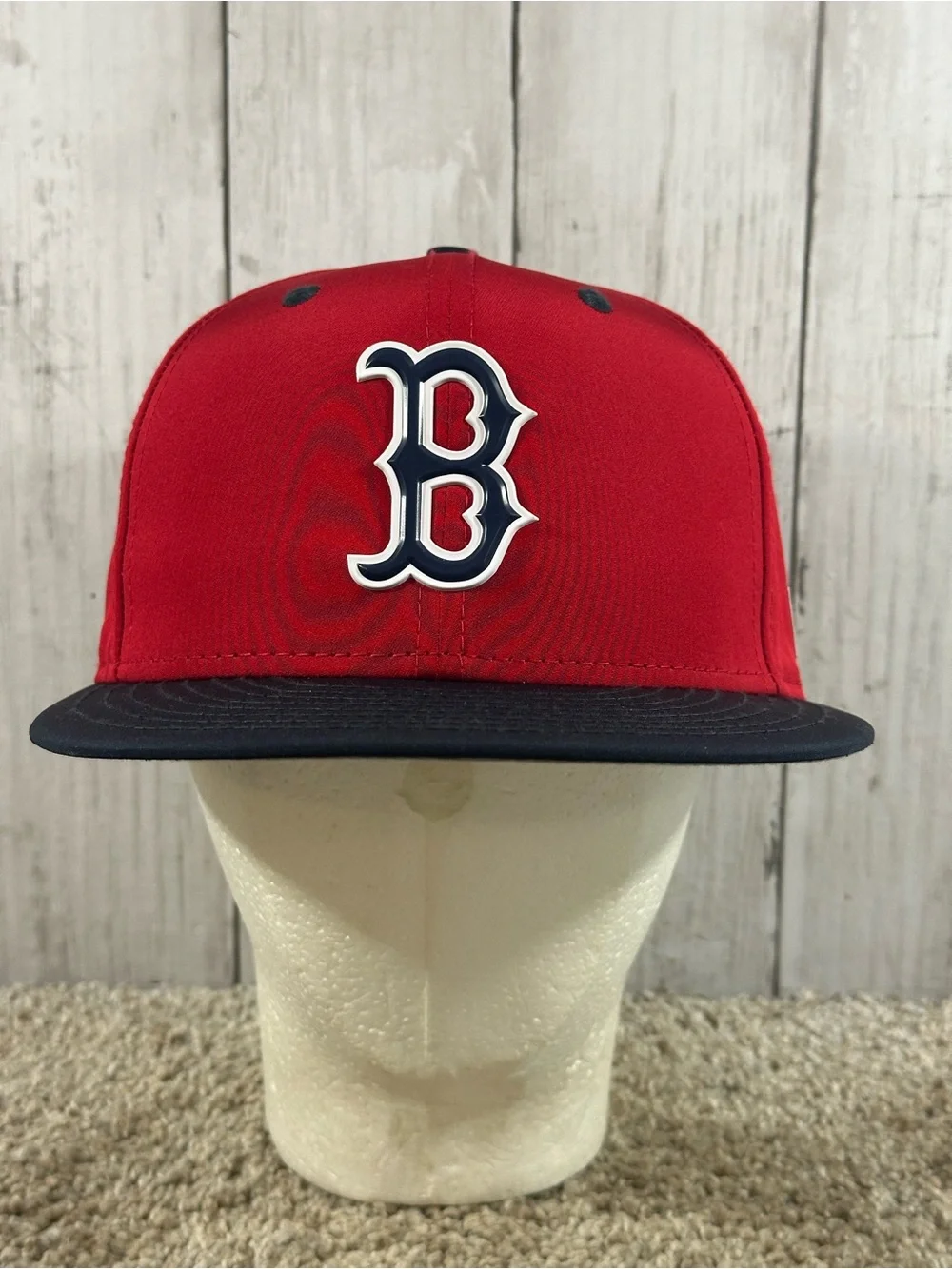 New Era Boston Red Sox 2024 Batting Practice 9FIFTY Snapback Hat Size 7